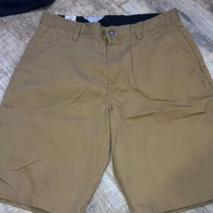 Volcom Frickin Hybrid Walk Shorts Mens Size 32 Brown Modern Skate Surf Outdoor